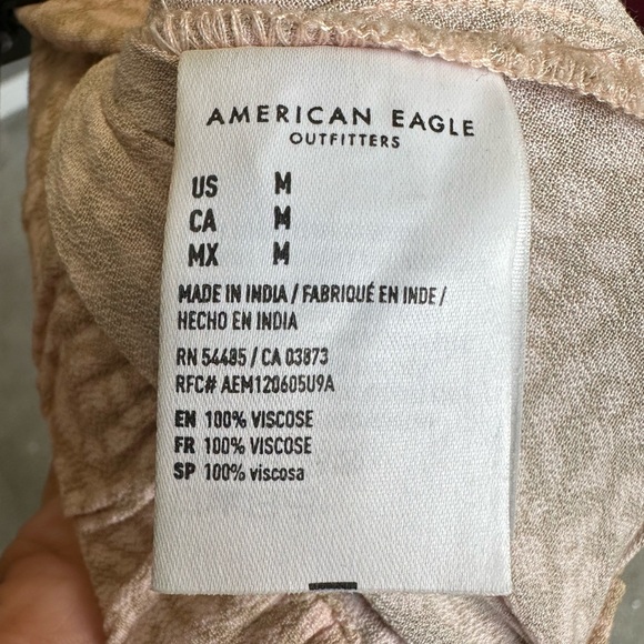 American Eagle peach leopard maxi skirt - Picture 4 of 4